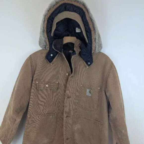 【Carhart】CHORE COAT 70's 1970s Carhartt Chore Coat dead stock condition! Like new